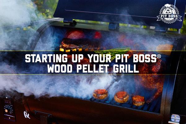 How to start shop pit boss pellet grill