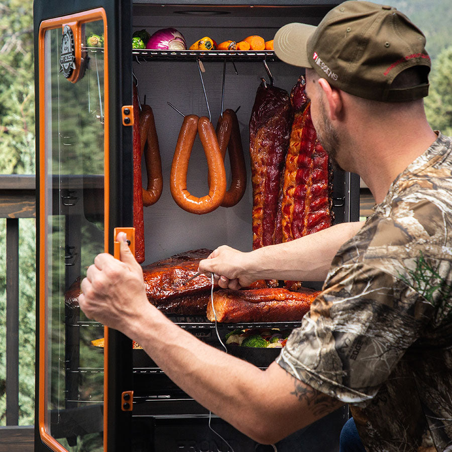 Vertical Smoker Pit Boss Pellet Cooker Platinum Brunswick Wood