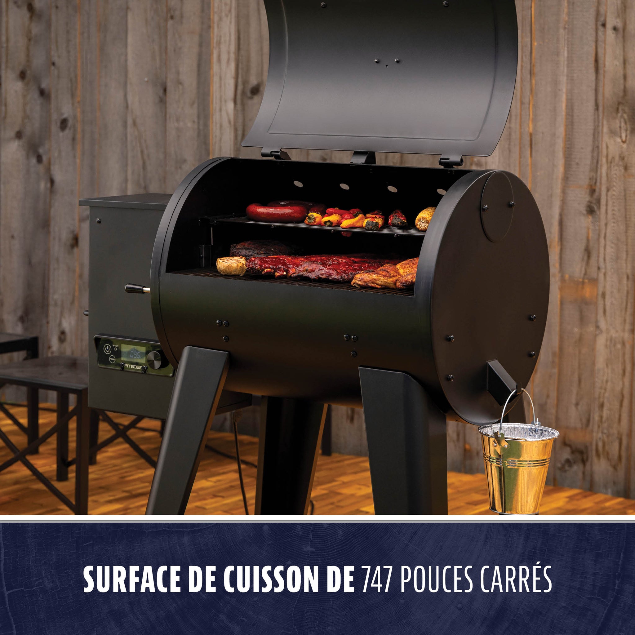 PIT BULL ブラジル産　サイズ44 700FB2 Wood Pellet Grill | Pit Boss® Grills Canada – Pit Boss