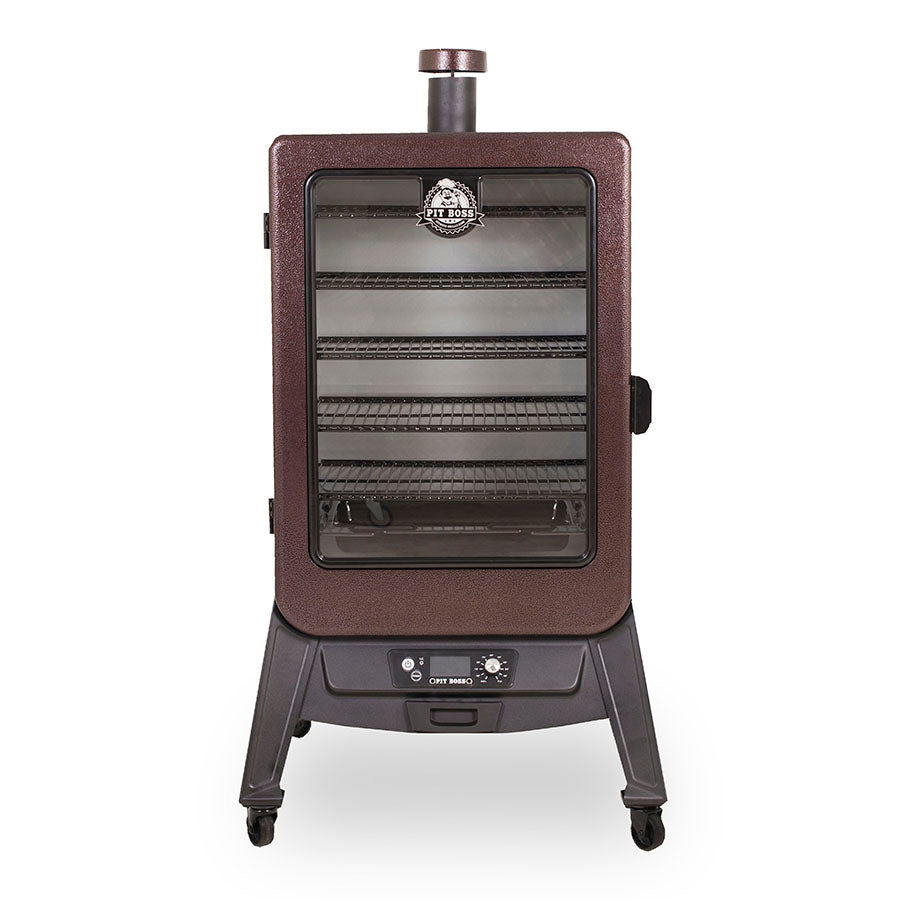 Pit Boss Copperhead 5 Series Vertical Wood Pellet Smoker, Mahogany Color