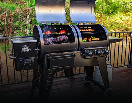 Pit Boss 1230 - Combo Grill – Luxe Barbeque Company