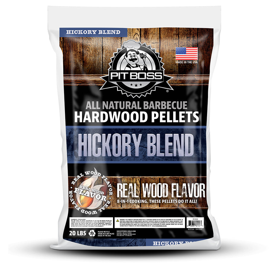 20 lb Hickory Blend Hardwood Pellets Pit Boss Grills® – Pit Boss