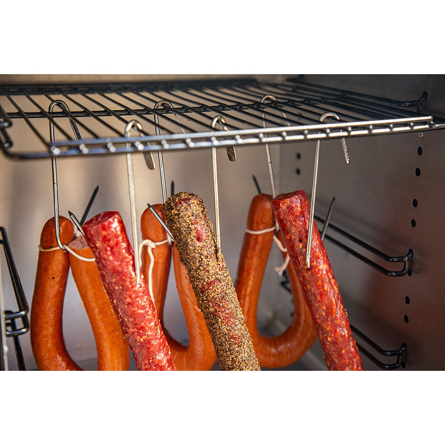Stainless Steel Smoker Hooks for Bacon and Meat Hanging (4 Pack