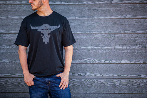 Boss t shirt black deals